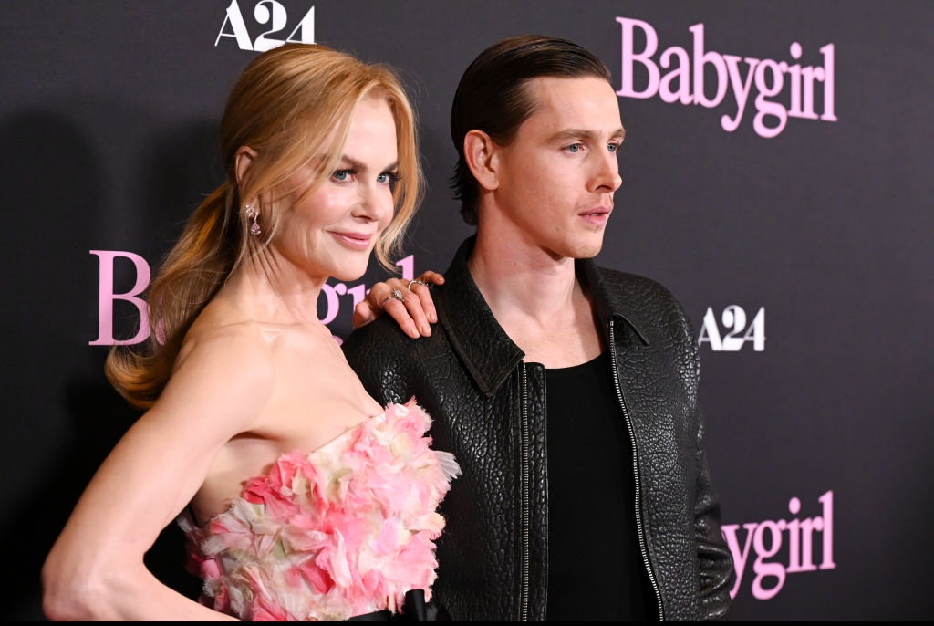 Kidman stars alongside Dickinson in 'Babygirl.' Credit: Gilbert Flores/Variety/Getty